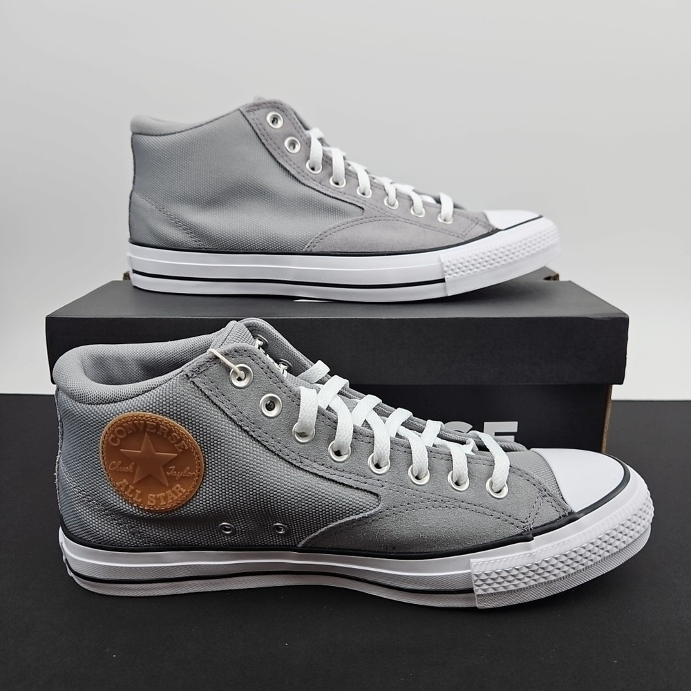 Converse Chuck Taylor All Star Malden Street Mid Gray Men's Size 12 A09499C New - Picture 2 of 5